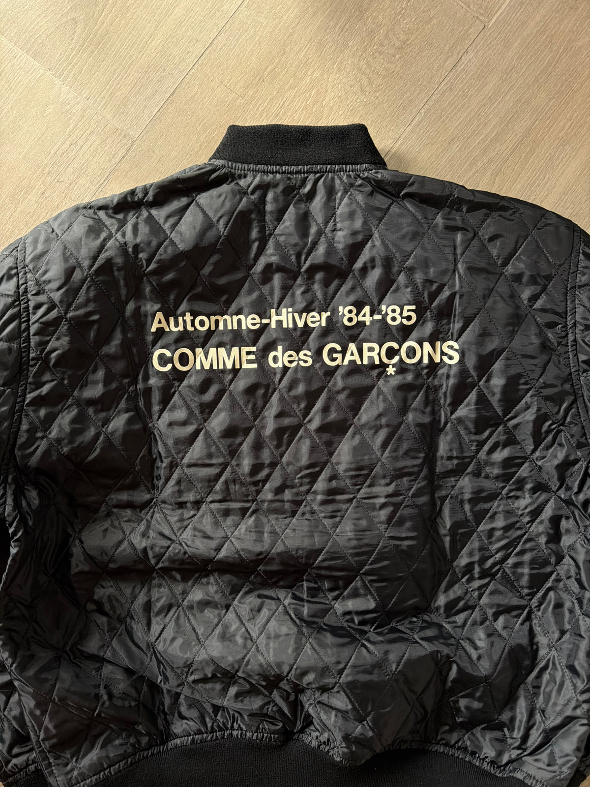 Comme Des Garçons CDG AH/84-85 Staff Quilted Bomber Jacket (M)