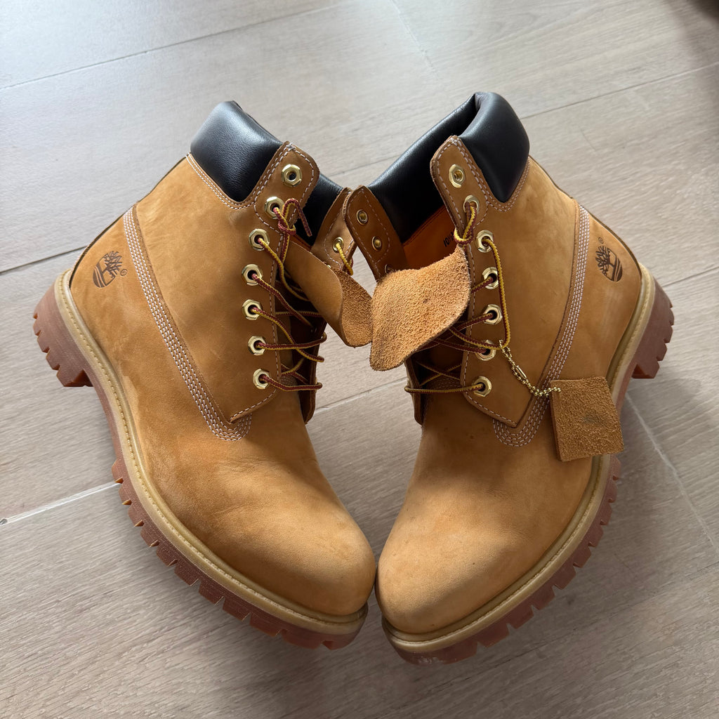 Timberland 6” Premium Waterproof Boots Wheat (10.5US)