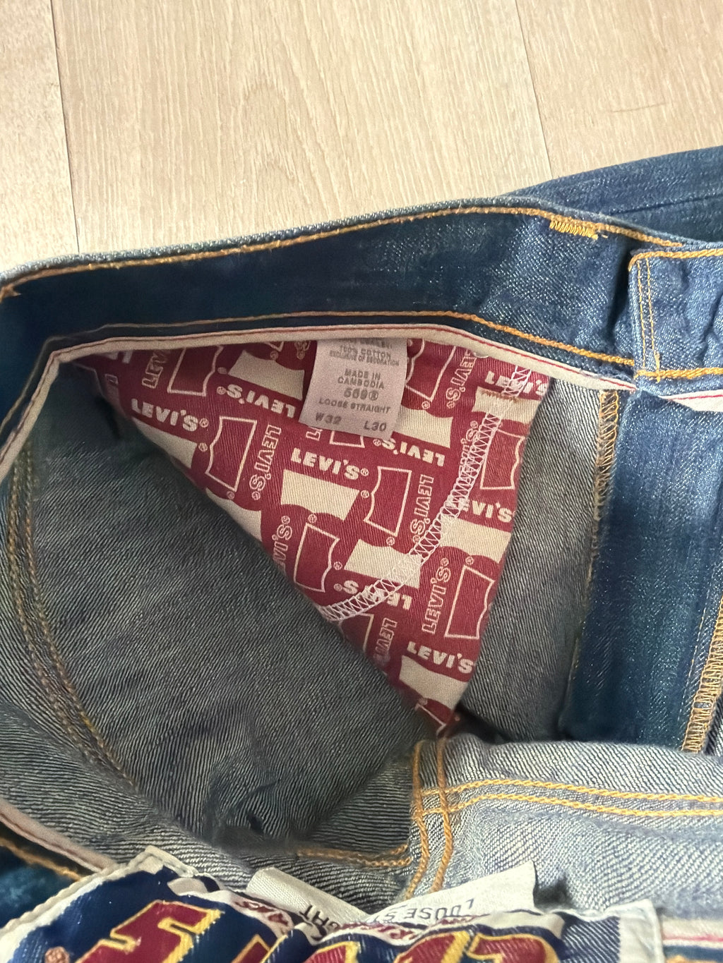 Levis 569 Loose Straight Jeans (32w)