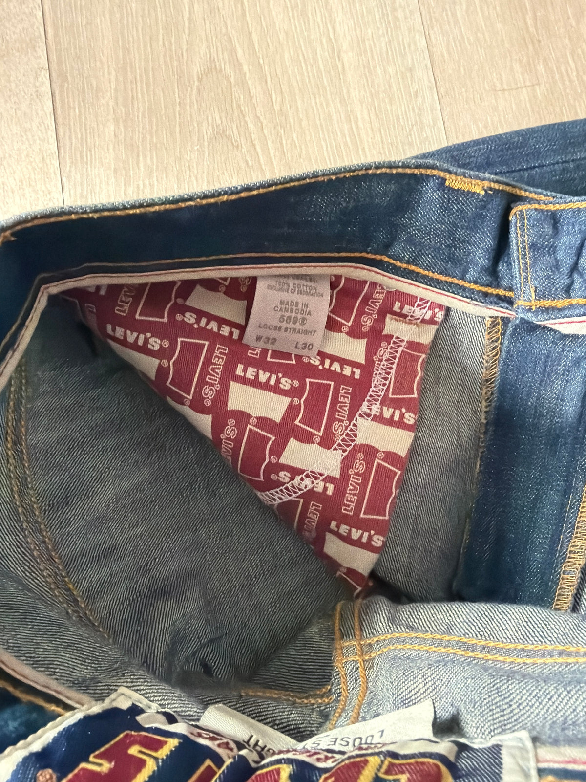 Levis 569 Loose Straight Jeans (32w)