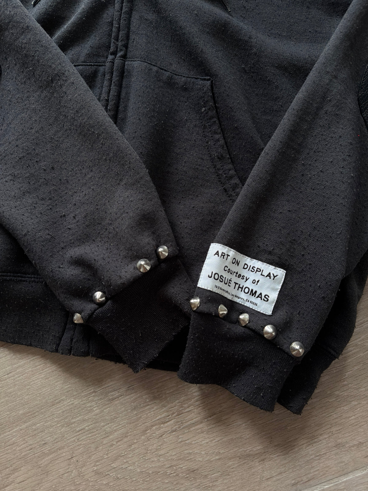 Gallery Dept. ATK “Art That Kills” Faux Fur Lined Zip Up Hoodie (S/M)