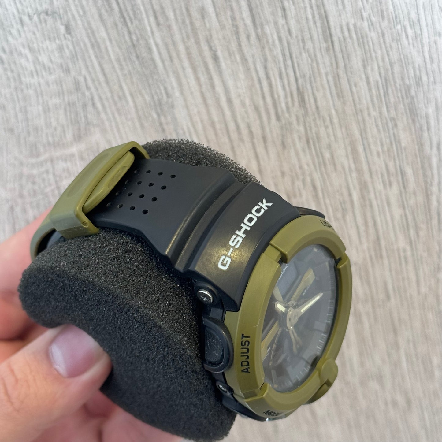 Casio G-Shock GA-500P-3A Verde Musgo/Negro