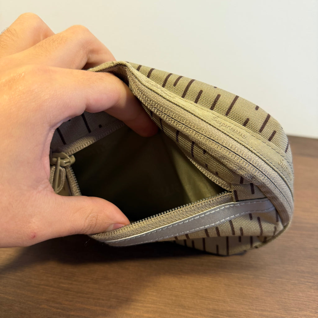 Supreme Mini Side Bag “Tan Raindrop”