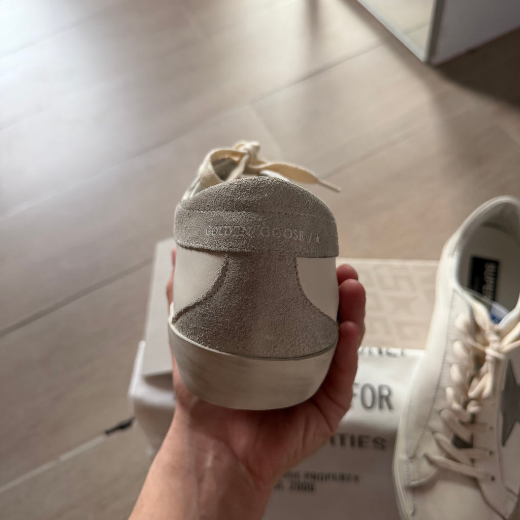 SS25 Golden Goose Superstar White/Grey (44EU)