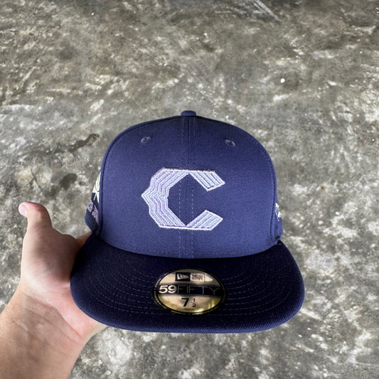 New Era 59FIFTY Cincinnati Reds City Connect Purple Color Pack Fitted Hat Cap