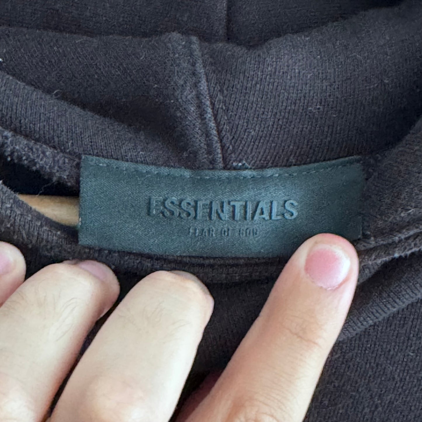 Fear Of God Essentials Fleece Black