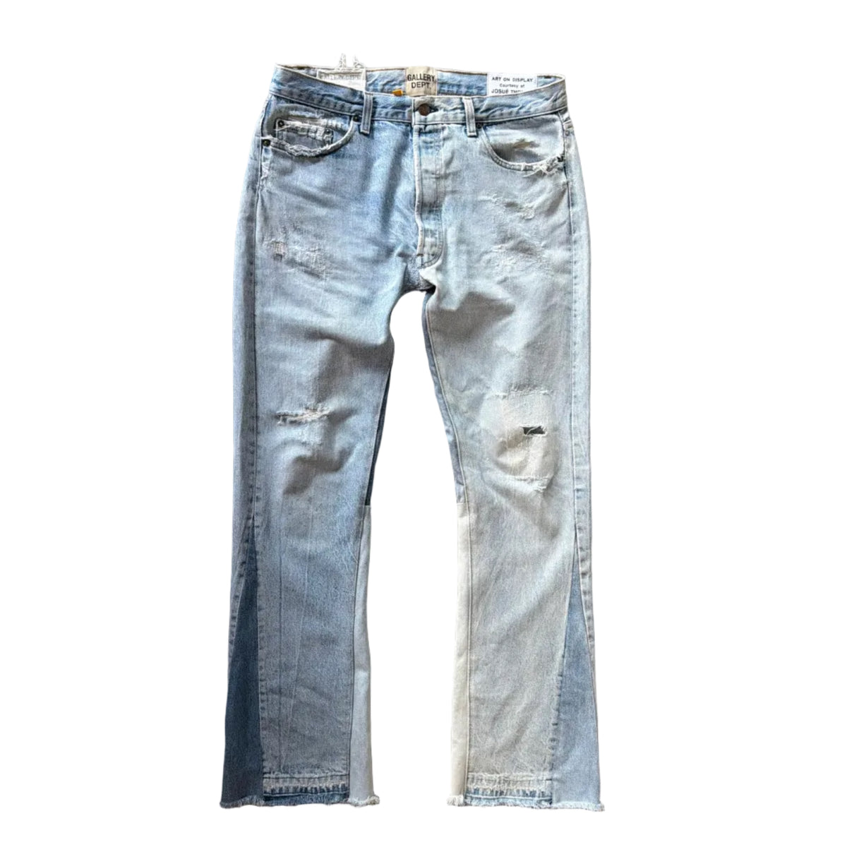 Gallery Dept. Two Face LA Flare Denim “Vintage Blue” (32w)