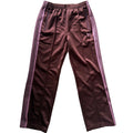 Needles Japan Classic Straight Track Pants Maroon/Pink