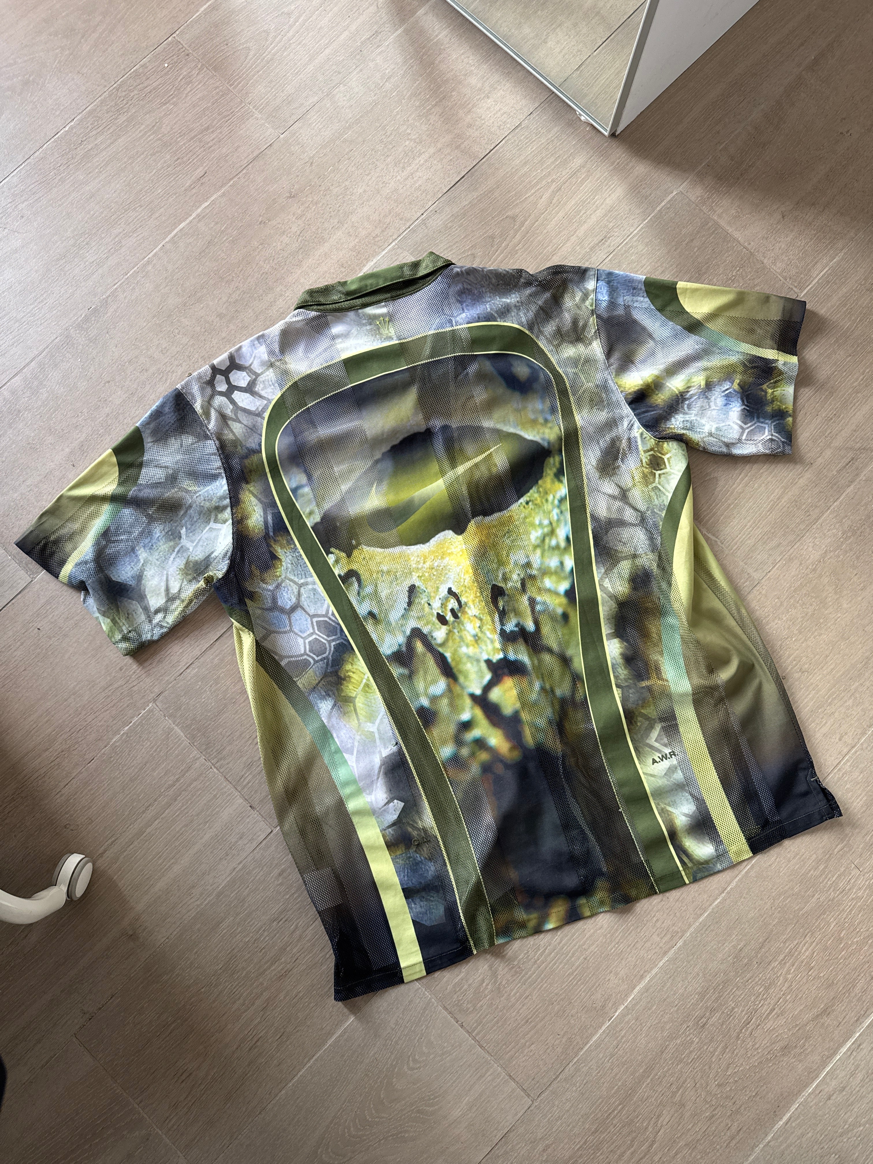 Nike x NOCTA Opal Tito Neeks Button Down Oil Green
