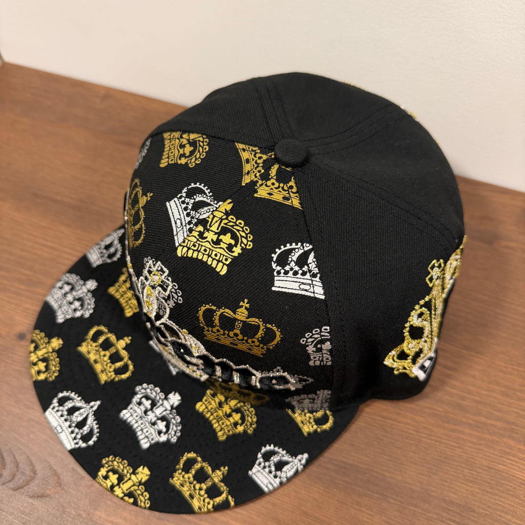 Supreme New Era Crown 59Fifty Fitted Hat Black (7 1/4)