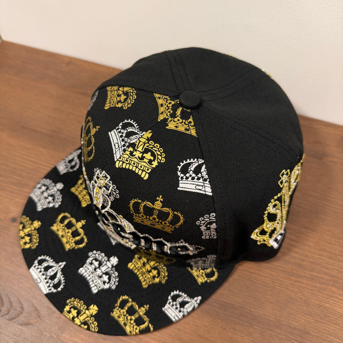 Supreme New Era Crown 59Fifty Fitted Hat Black (7 1/4)