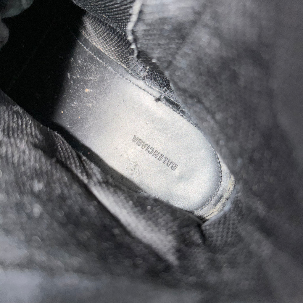 Balenciaga Strike Boots Black Canvas (43EU)