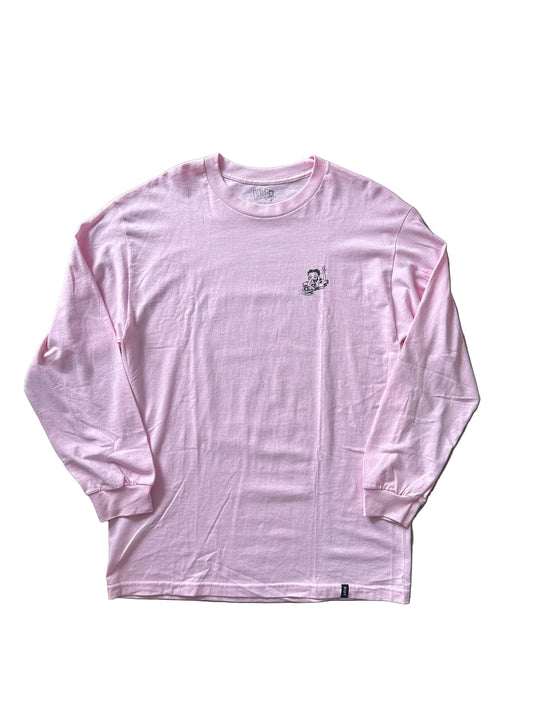 HUF x Betty Boop Pink Longsleeve