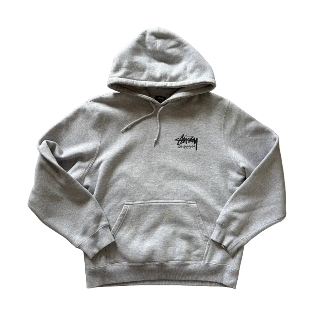 Stüssy Los Angeles Chapter Hoodie Grey