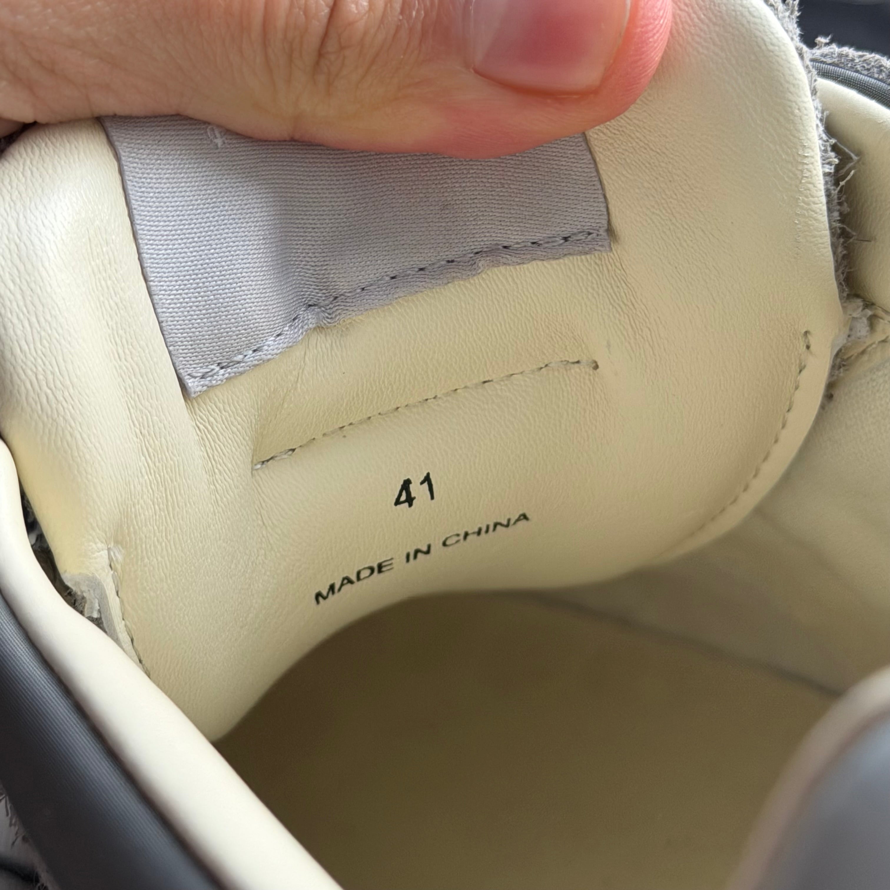 Palm Angels University Sneakers Grey