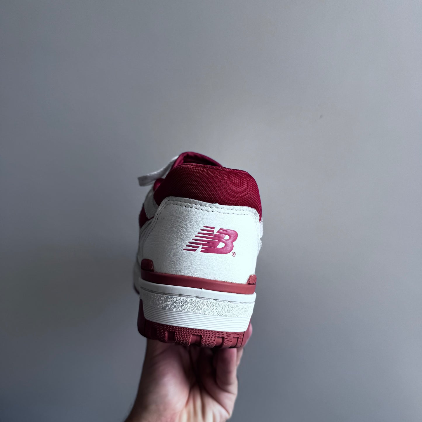 New Balance 550 Sea Salt Burgundy