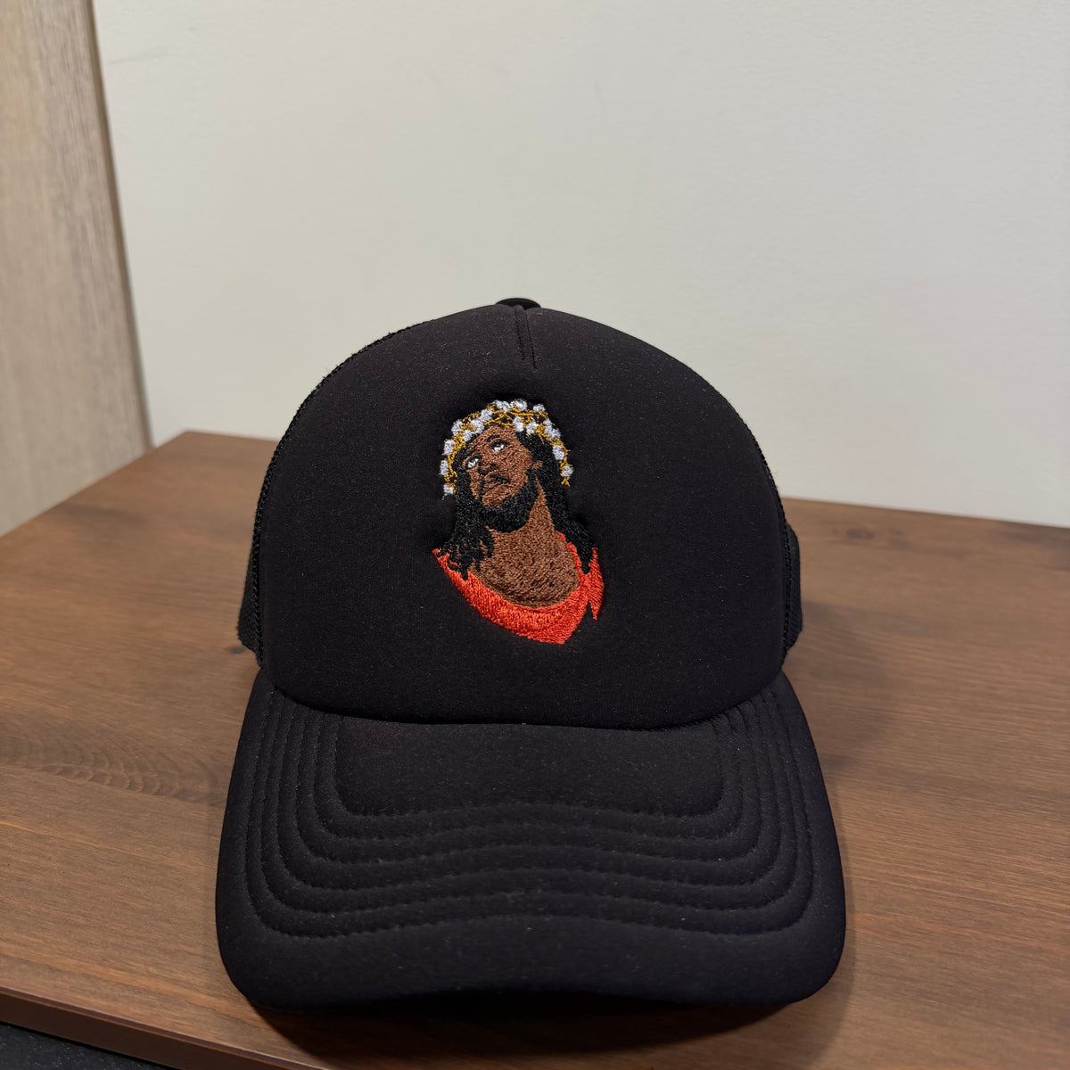 Denim Tears Crown Made Of Cotton Trucker Hat