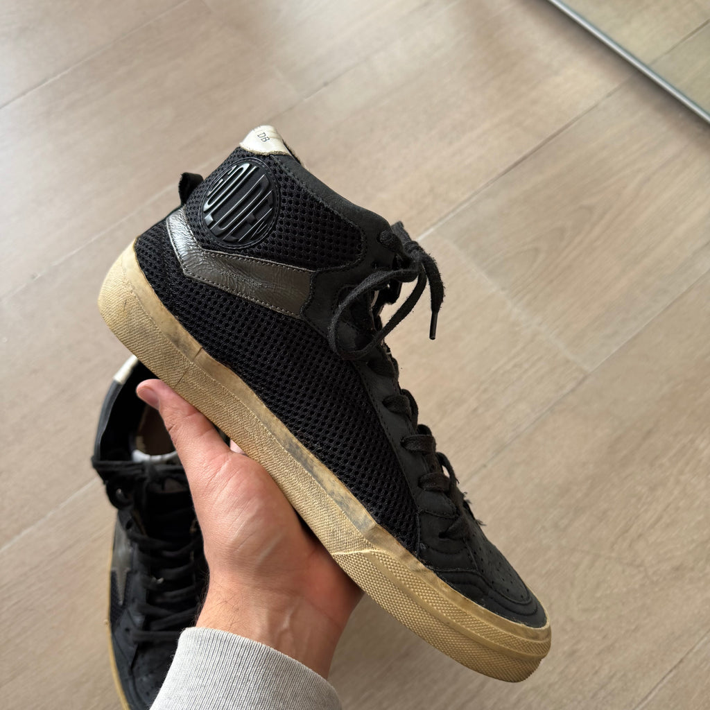 Golden Goose VCA 2.12 Superstar Suede Printed Sneakers