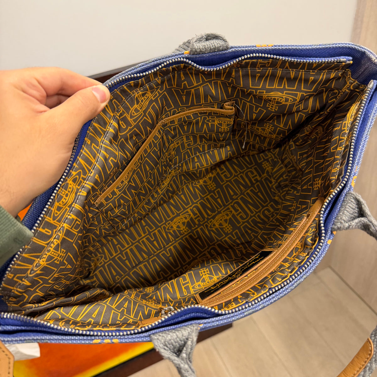 Vivienne Westwood Anglomania Orb Tote Bag