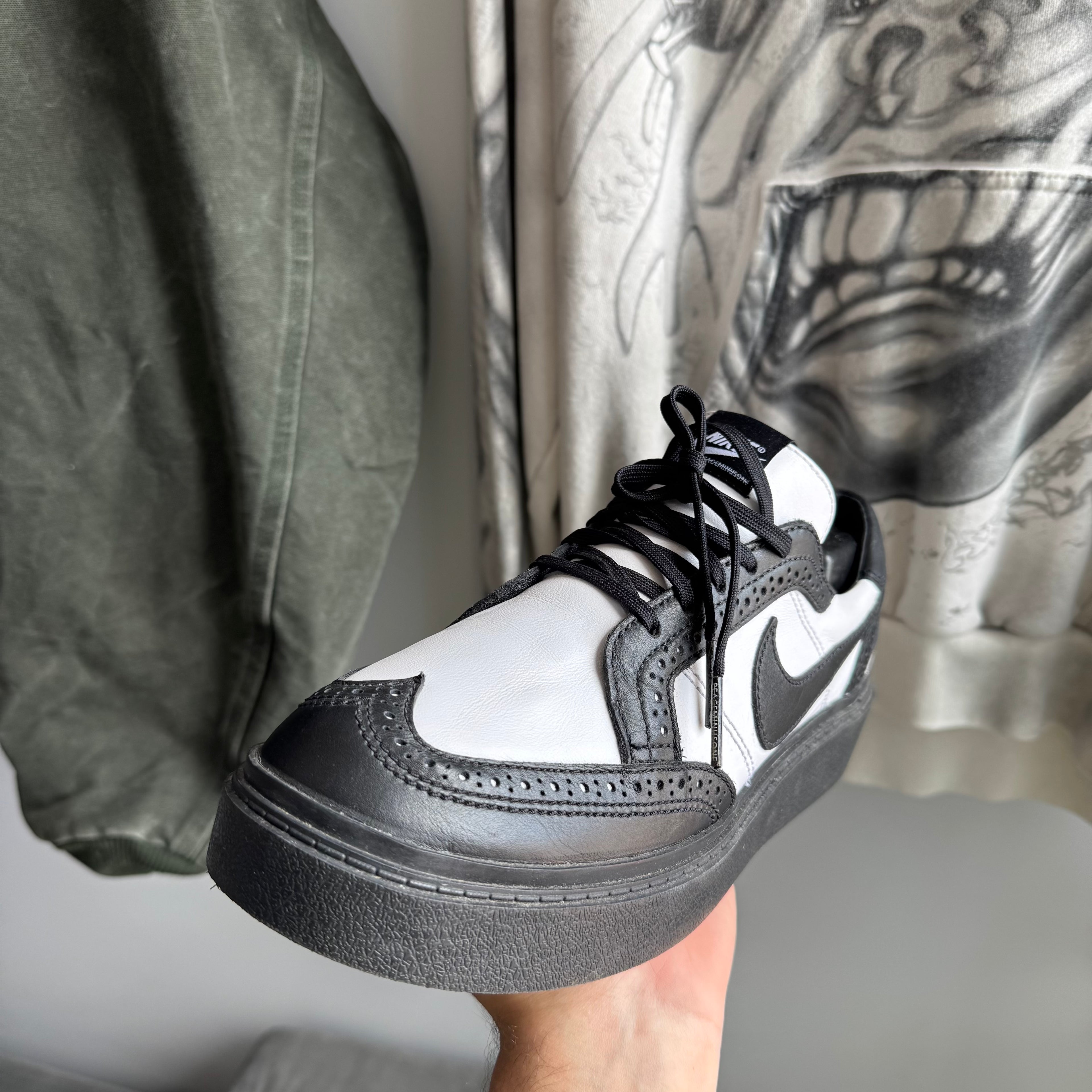 Nike x Peaceminusone Kwondo 1 G-Dragon Panda Sneakers