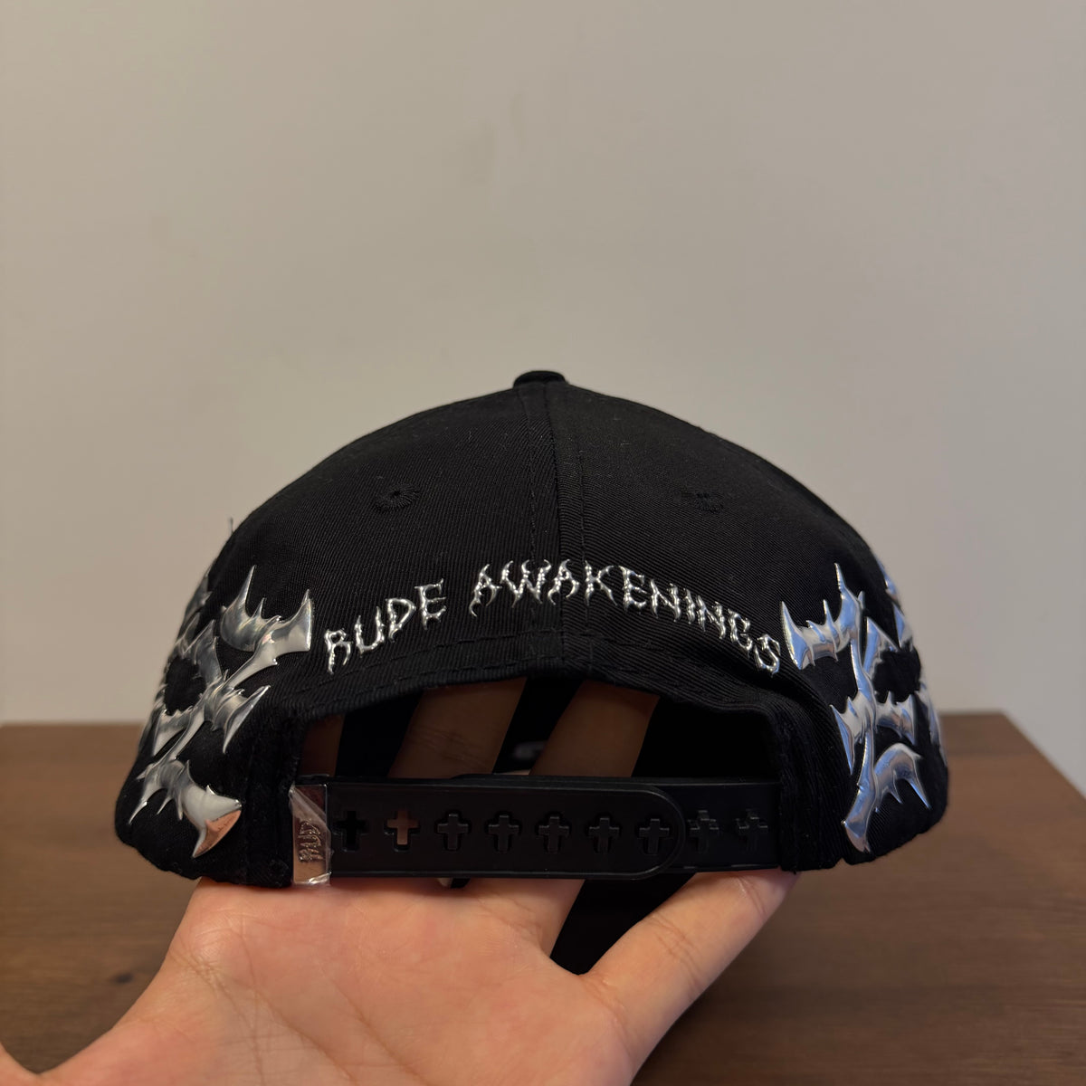 Rude Awakenings “NY CHROME” Cap Black