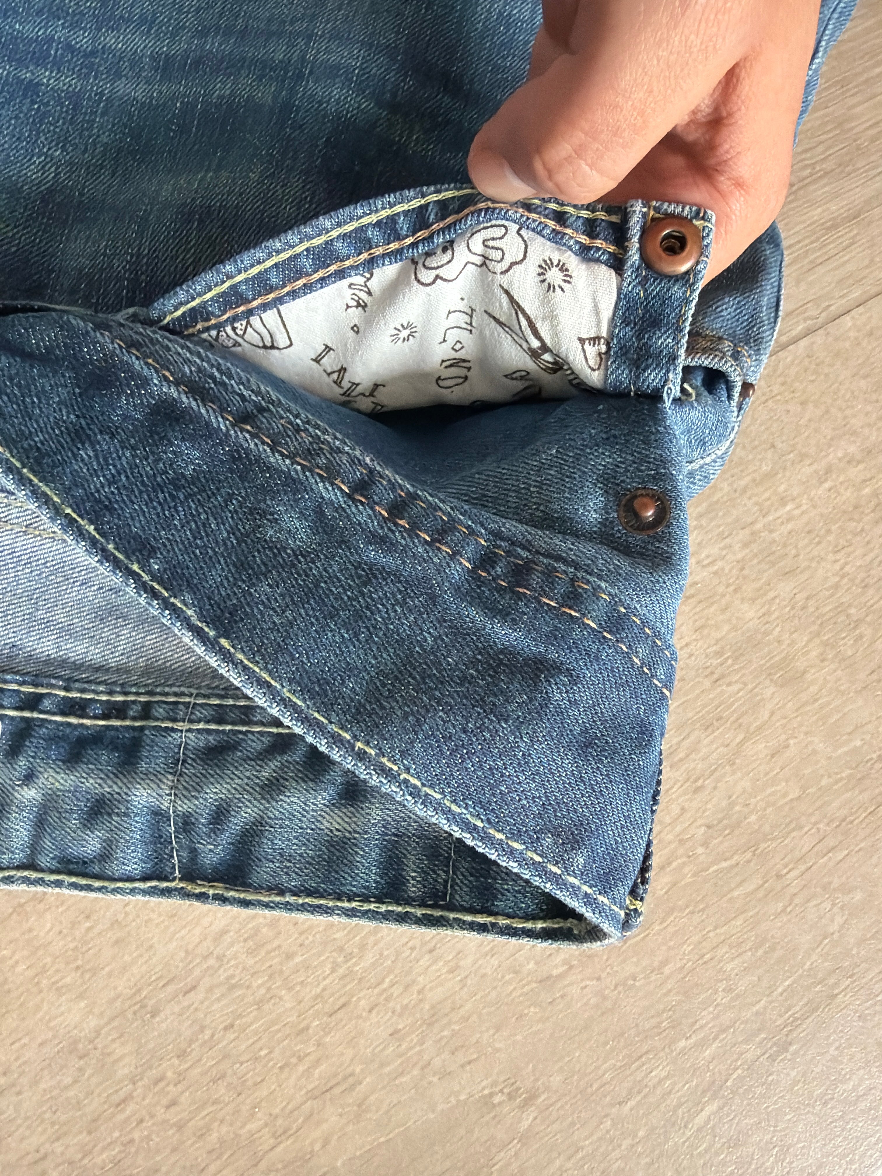 Evisu x Puma Gull Japanese Denim Jeans