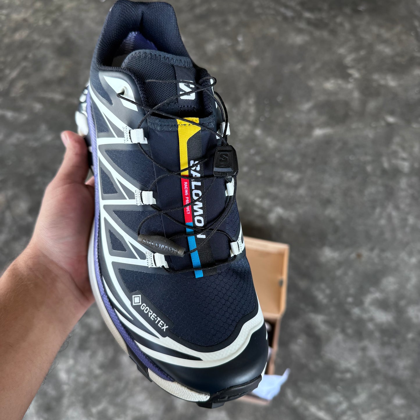 Salomon XT-6 GTX Carbon/Vanilla
