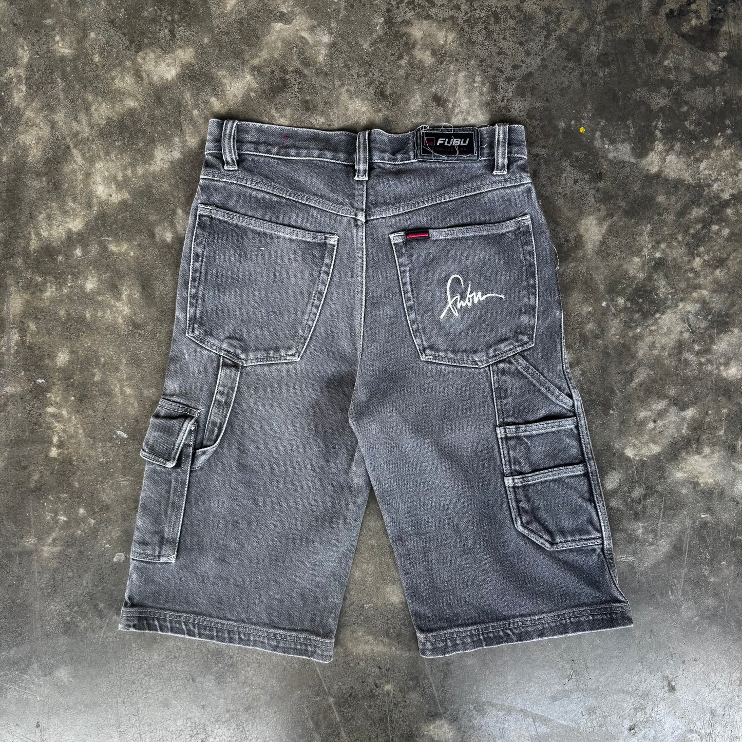 00s Fubu Faded Black Jorts