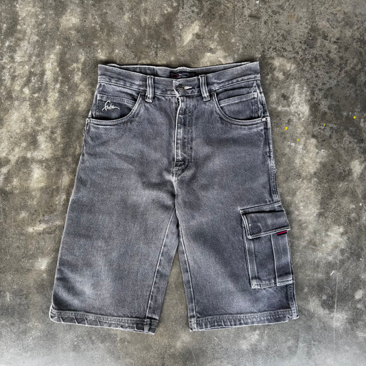 00s Fubu Faded Black Jorts