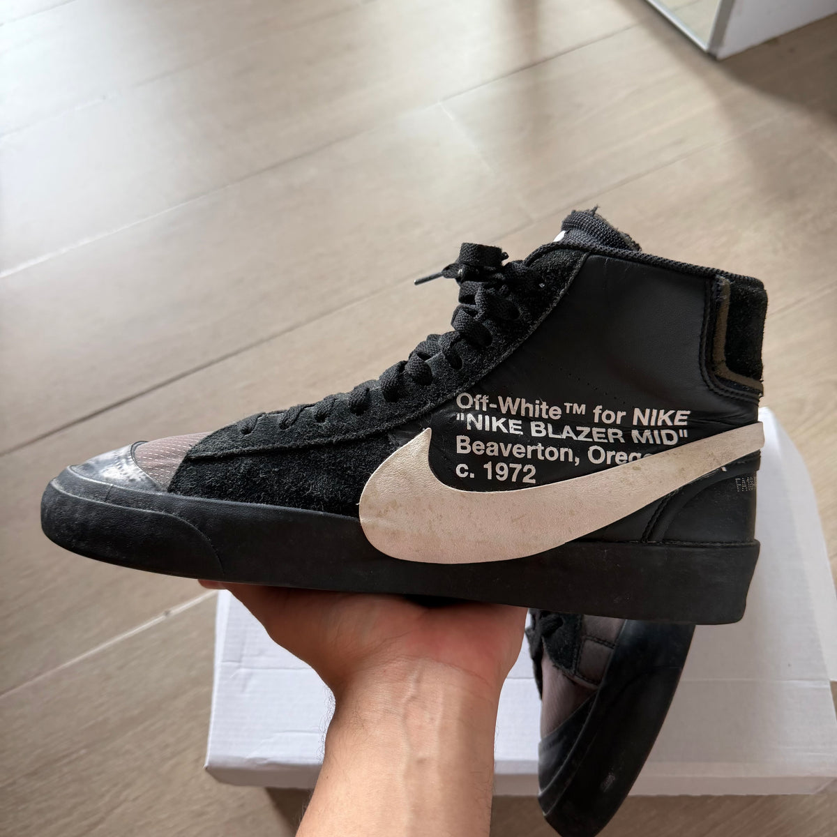 Nike x Off-White Blazer Mid Grim Reaper (10US)