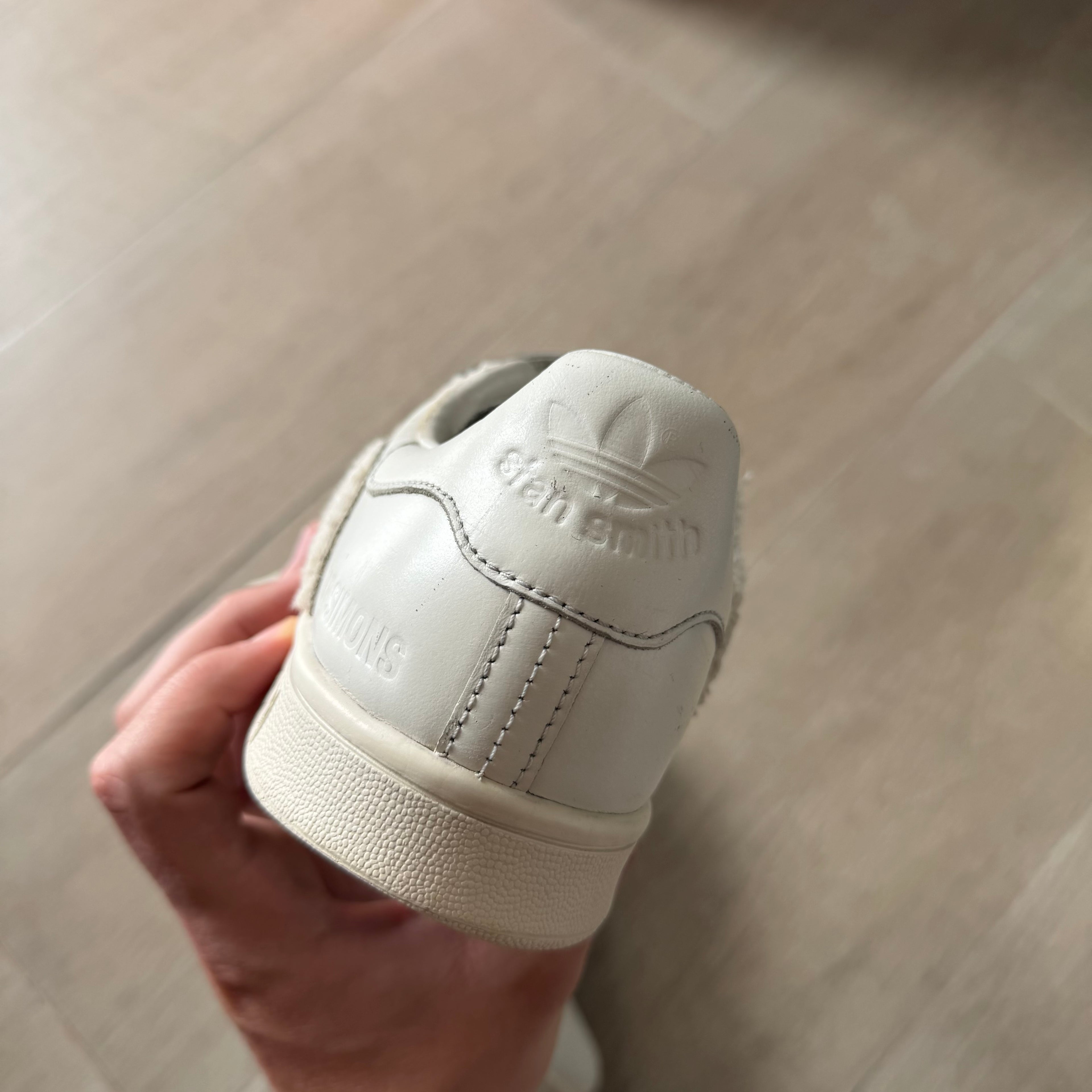 adidas x Raf Simons Stan Smith Comfort Badge Cream/White