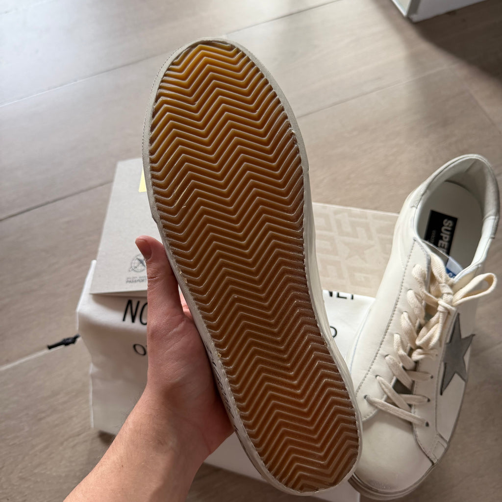 SS25 Golden Goose Superstar White/Grey (44EU)
