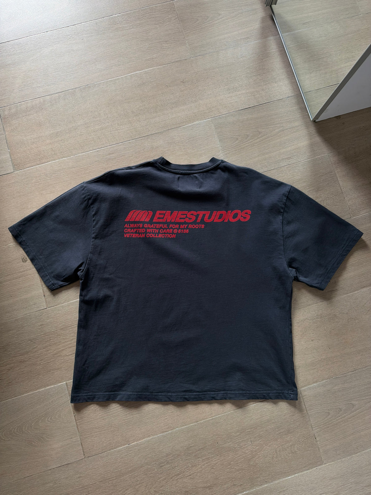 Eme Studios Root Navy Oversized Tee (M)