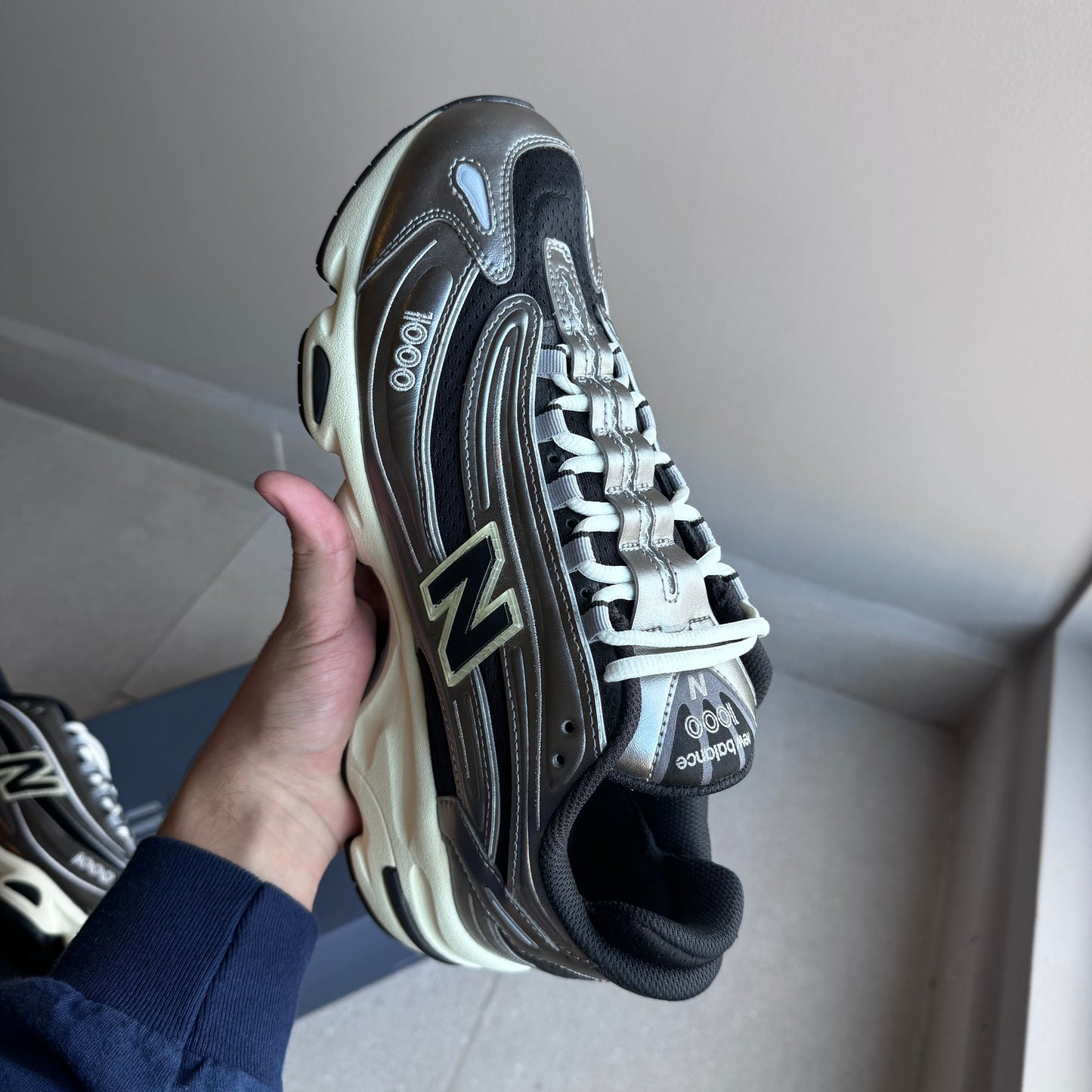 New Balance 1000 Silver Metallic