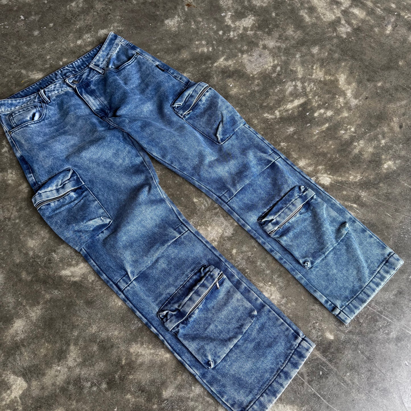 Arkad Multi-Pocket Denim Jeans