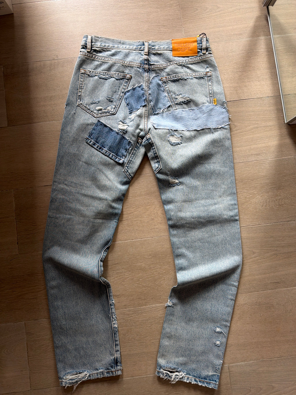 Gallery Dept. Bowery 5001 Distressed Denim Vintage Blue
