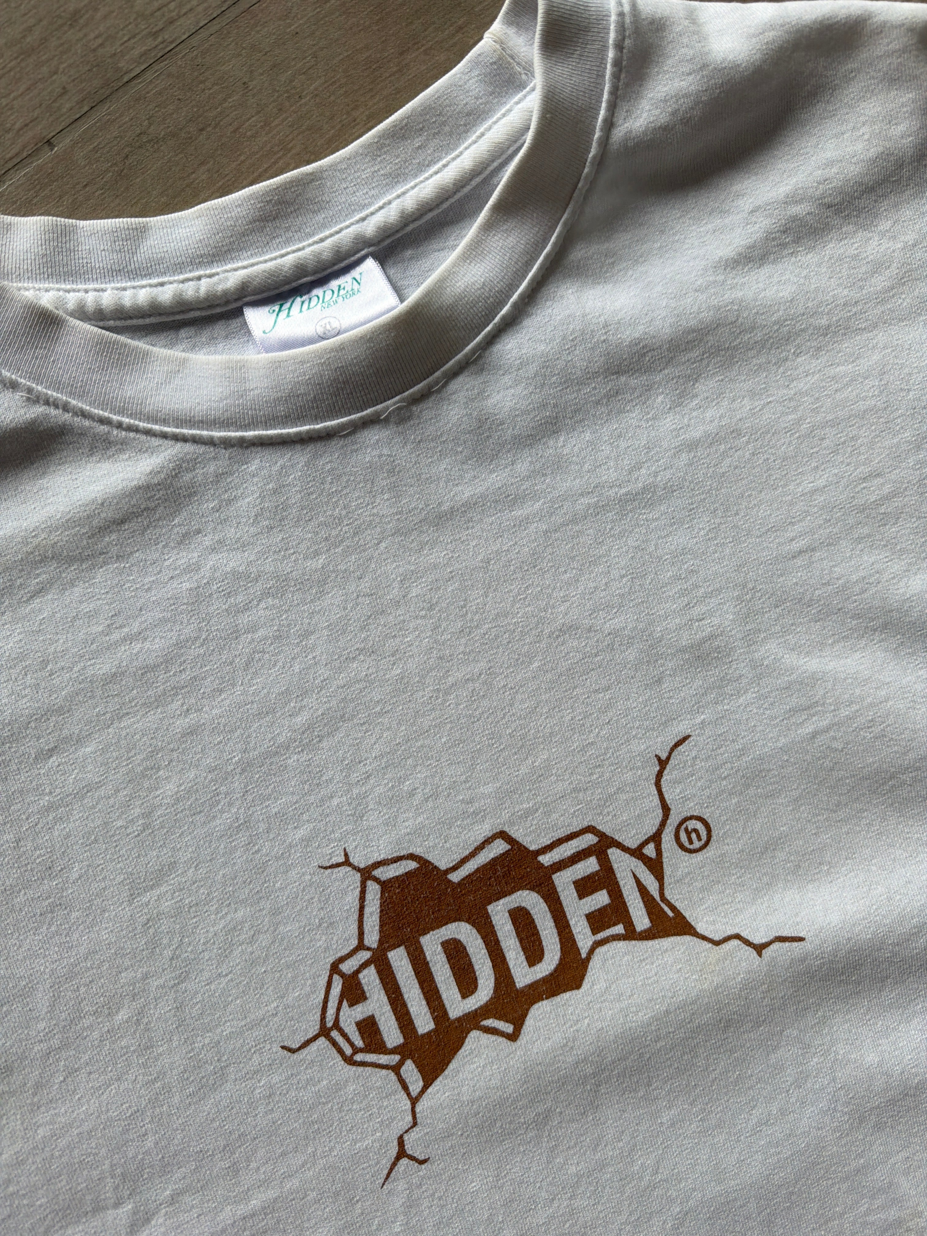 Hidden NY Earthquake Tee White