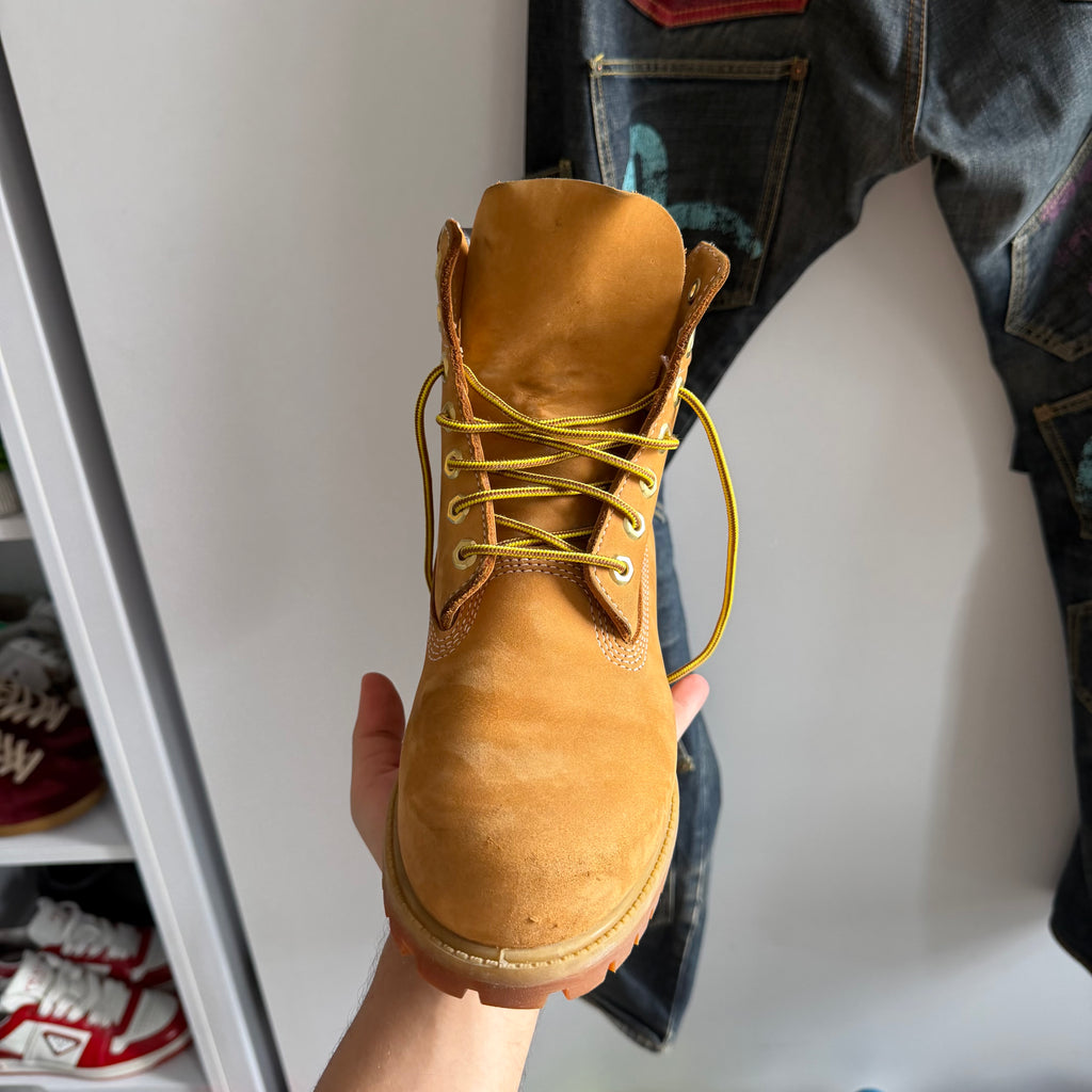 Timberland 6” Premium Waterproof Boots Wheat (8US)