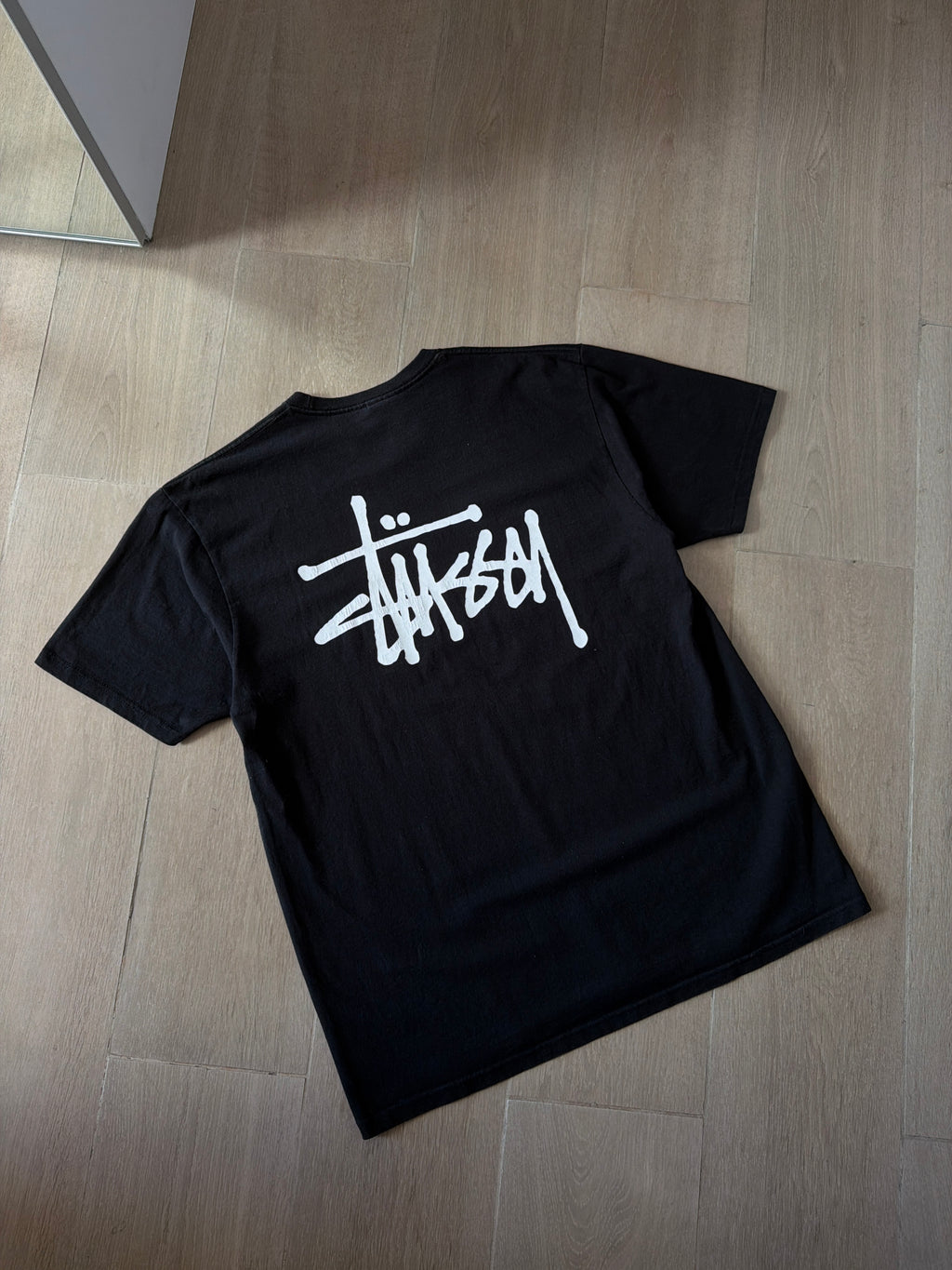 Stüssy Basic Logo Tee Black