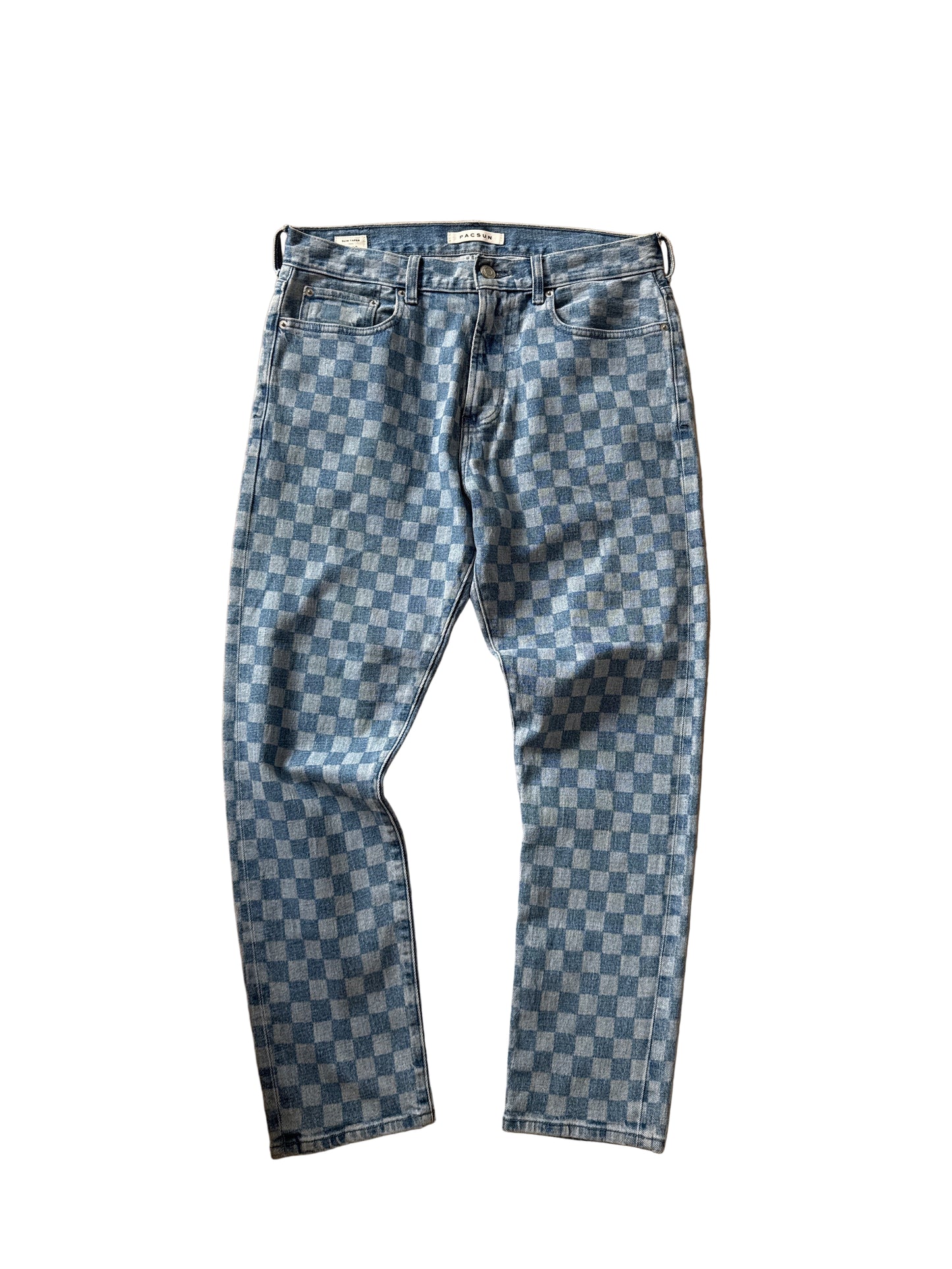 Pacsun Denim Jeans Cuadros