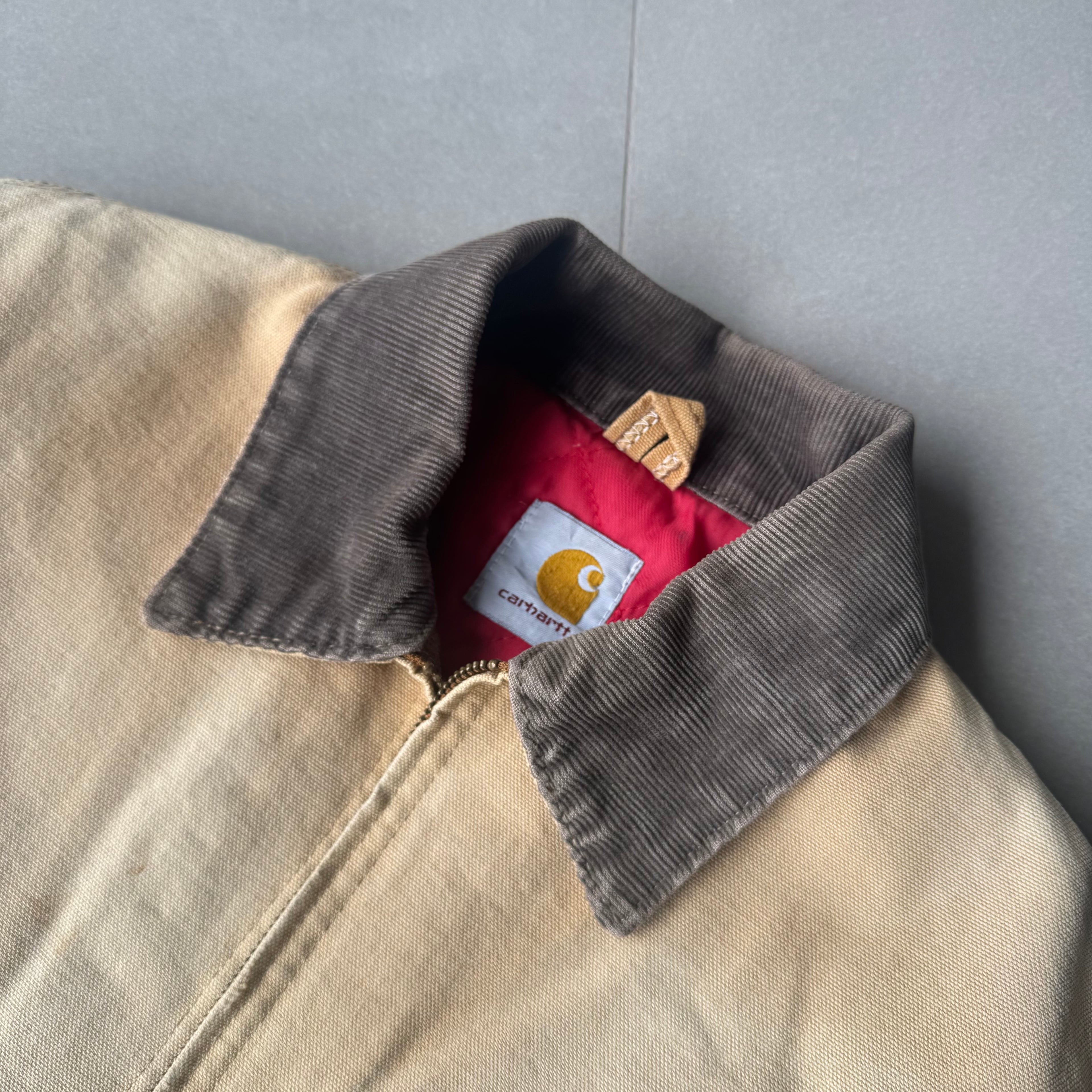 1980s Vintage Carhartt Detroit Jacket “Tan Fade”