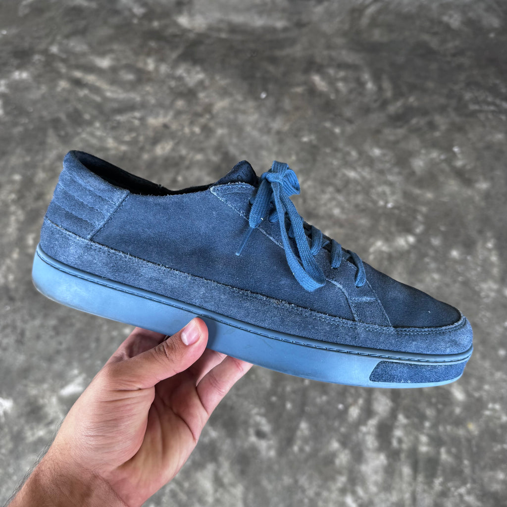 Gucci Limited Edition America Blue Suede Sneakers