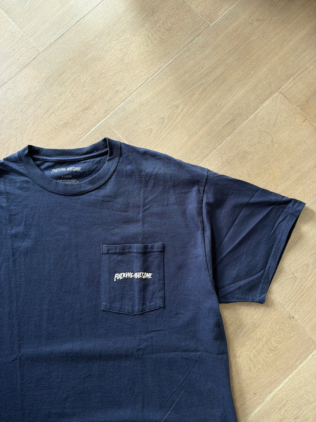 Fucking Awesome Bob Marley Tee Navy
