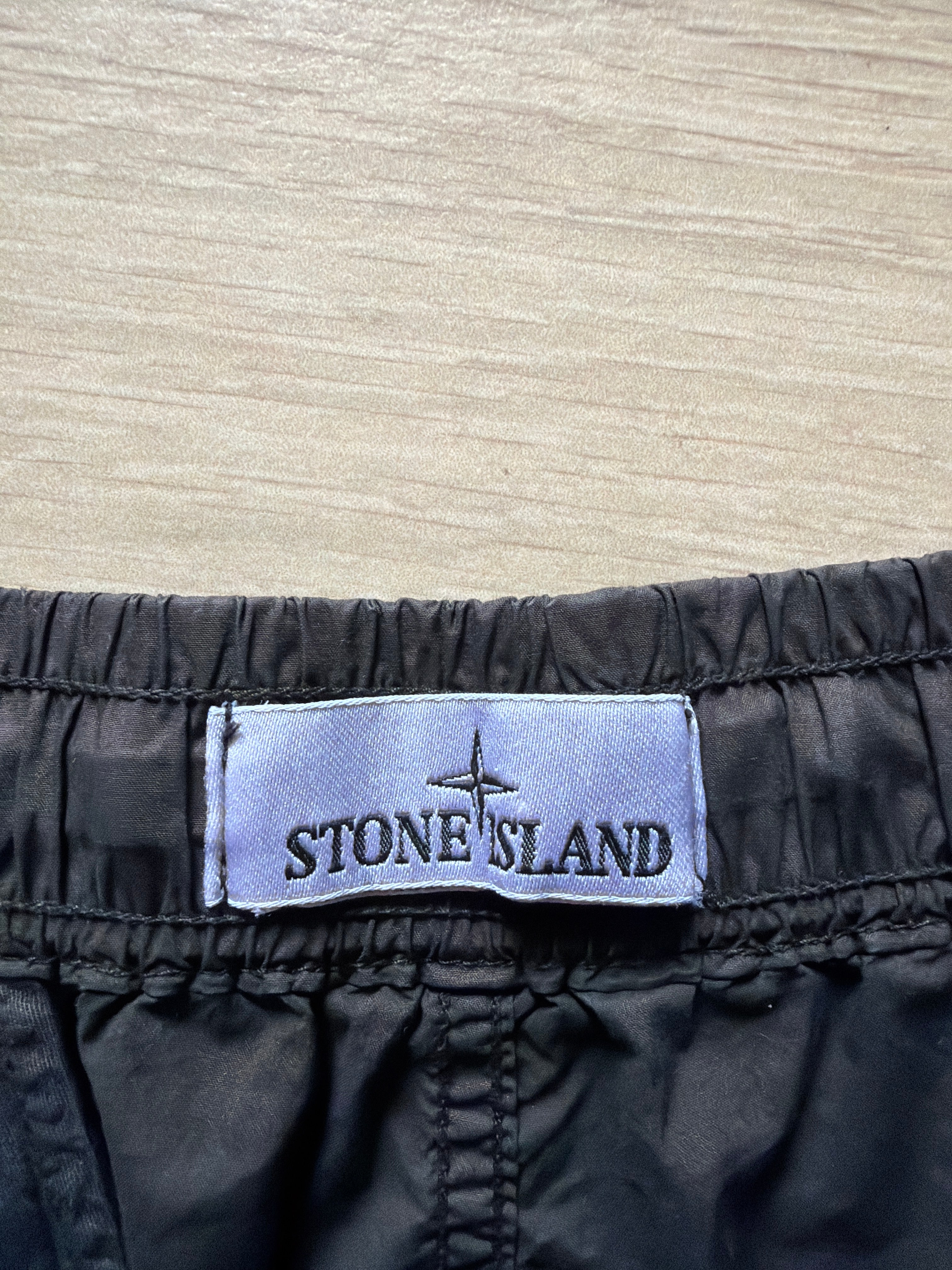 Stone Island Cargo Jogger Pants Black