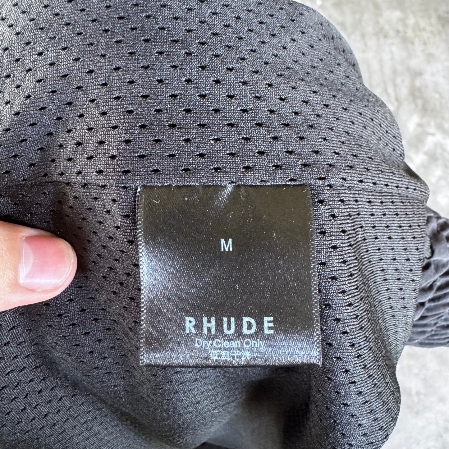 Rhude Paneled Track Jacket