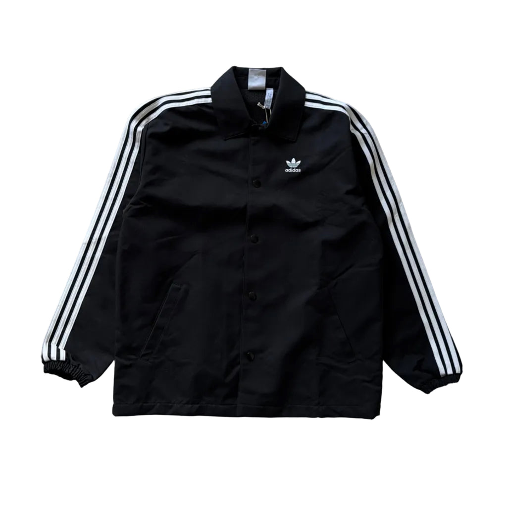 adidas Originals Coach Mesh Casual Jacket Black (L)
