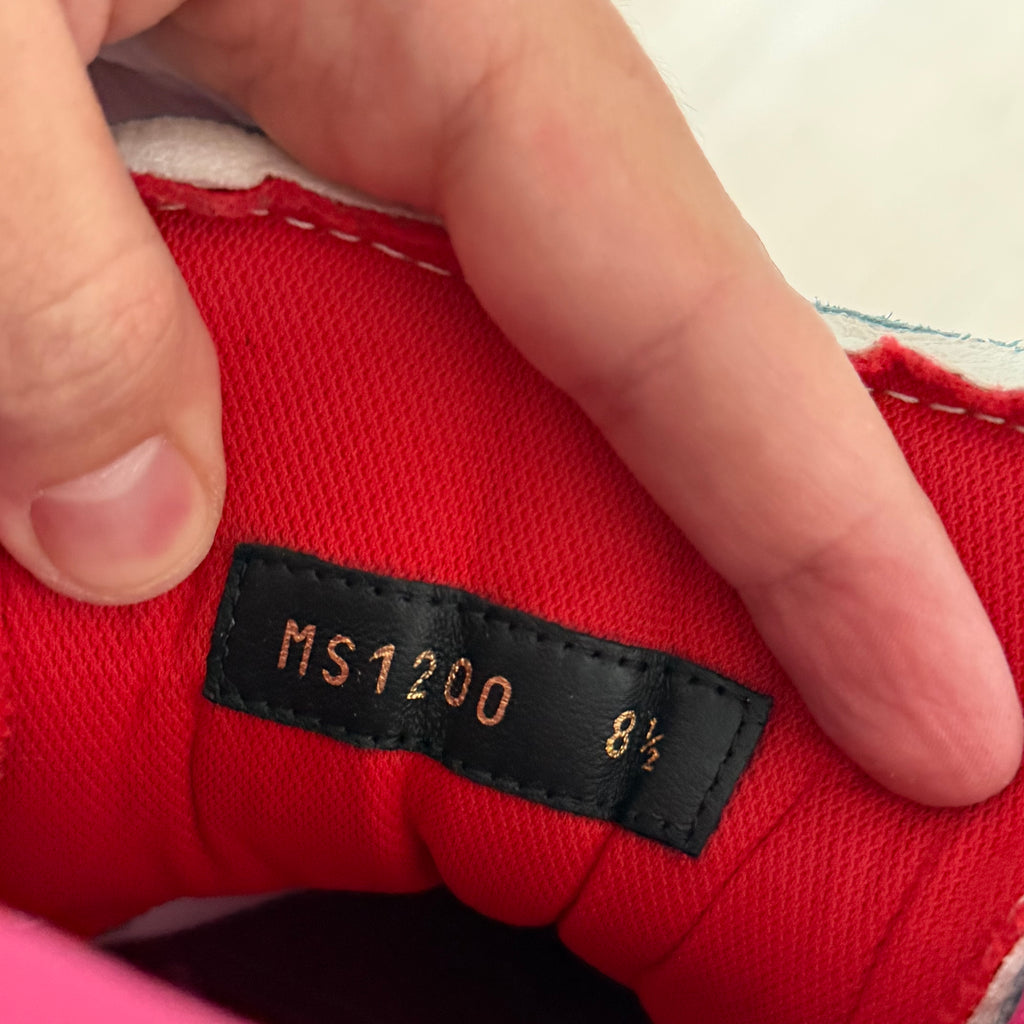 SS21 Louis Vuitton Upcycled Trainers Pink Multi *Virgil Abloh* (8.5LV)