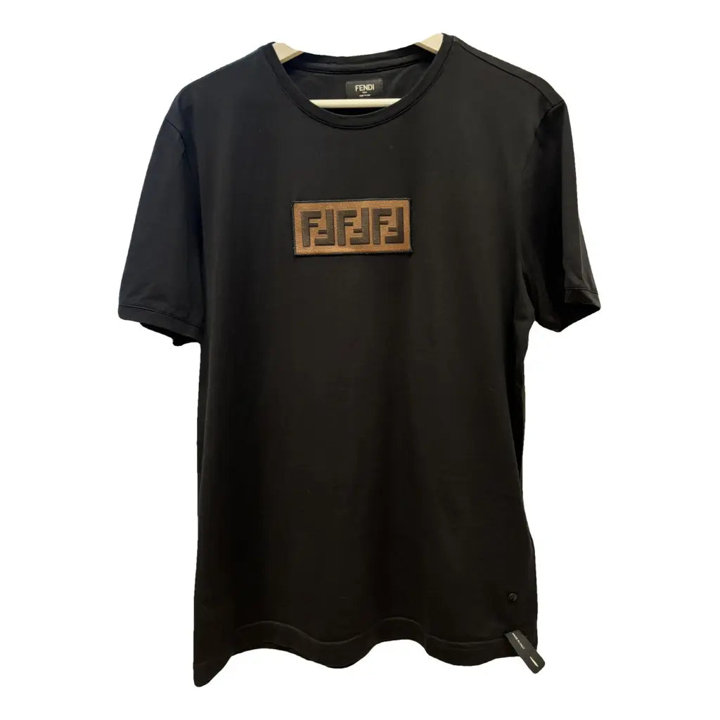 Fendi FF Box Logo Tee Black