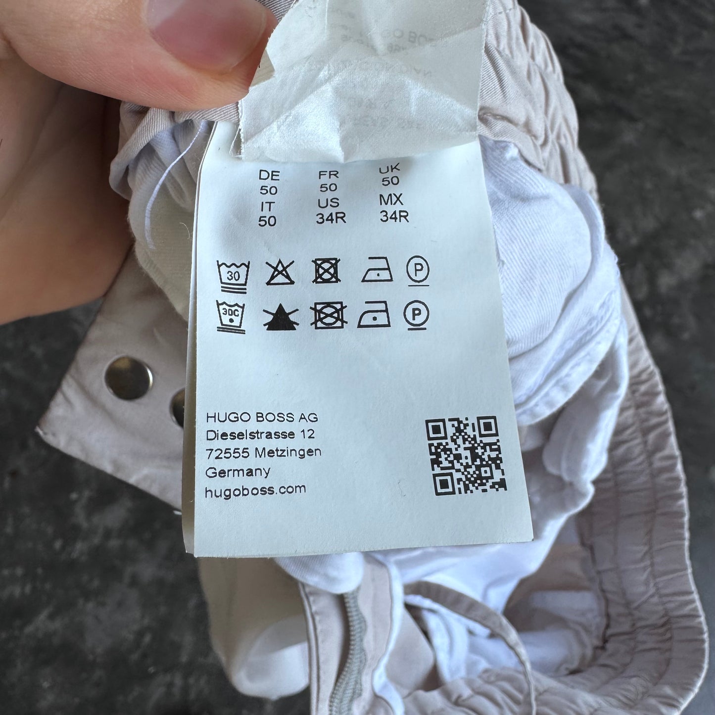HUGO Cream Joggers