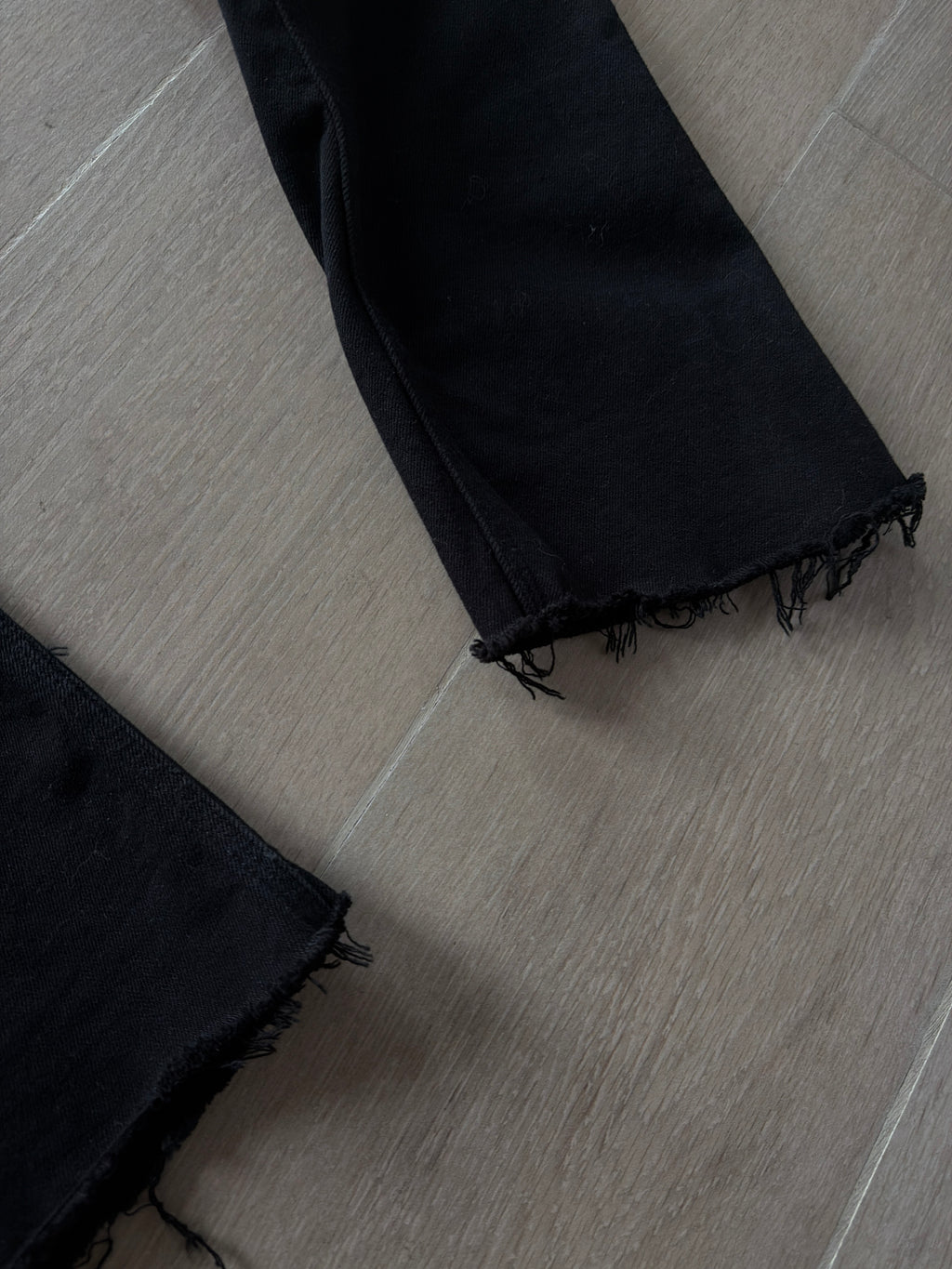 Acne Studios Max Stray Cash Jeans Black